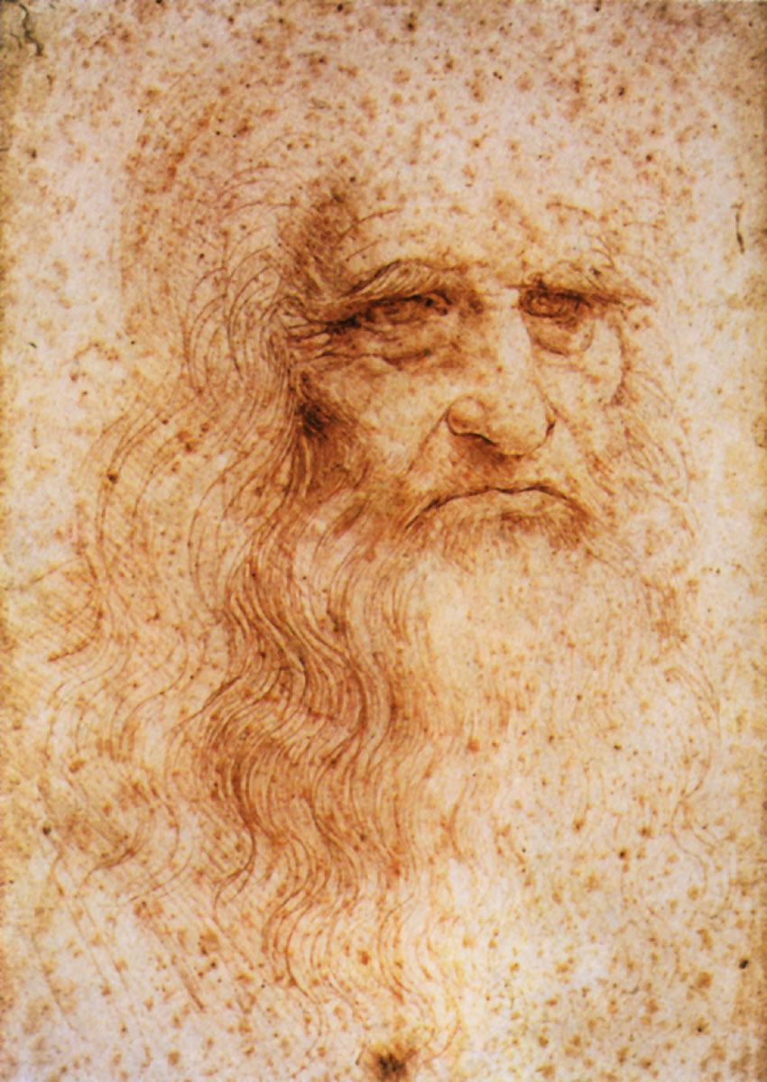 Леонардо да Винчи - Автопортрет