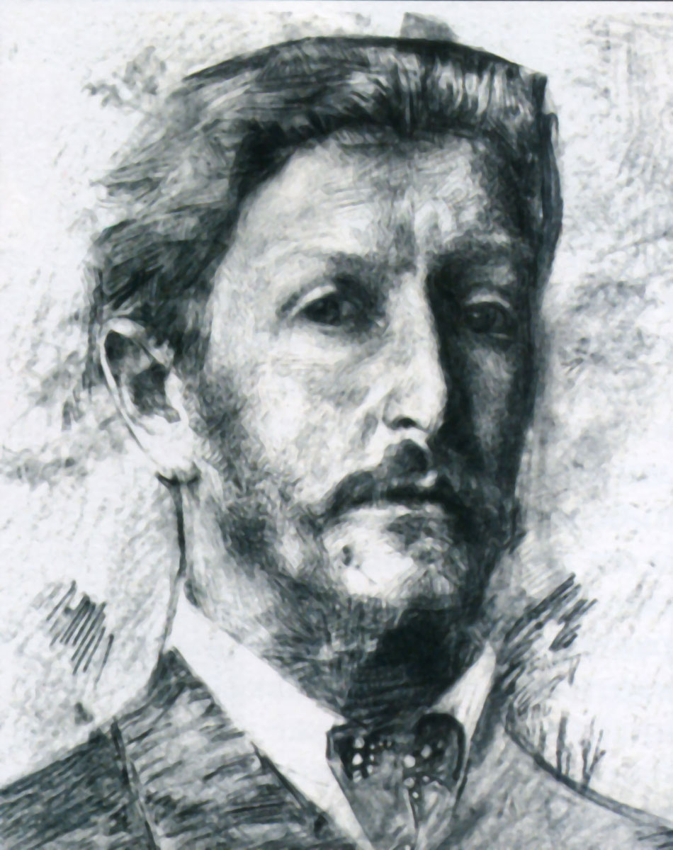 Михаил Александрович Врубель - Автопортрет (1904)
