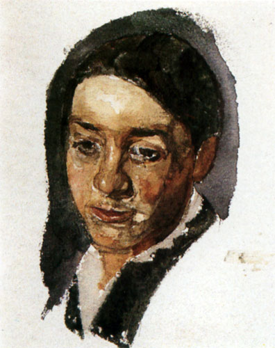 М. А. Врубель Женский портрет. 1882