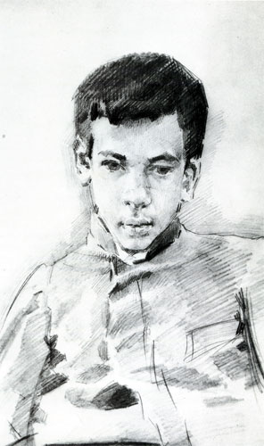 М. А. Врубель Портрет мальчика. 1904-1905