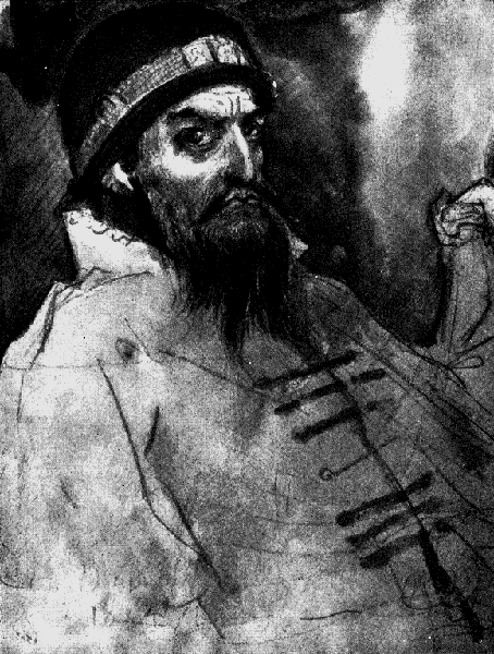 Иван Грозный. Рисунок. 1884
