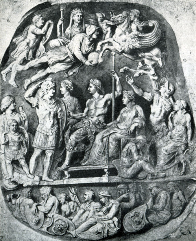 35. Гемма Тиберия. 1622. Рисунок. Антверпен, Городской кабинет гравюр