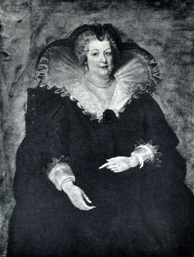 38. Портрет Марии Медичи. Ок. 1622 - 1625. Мадрид, Прадо