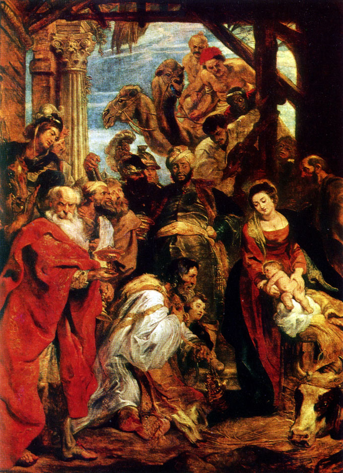 54. Поклонение волхвов. 1624. Антверпен, Музей